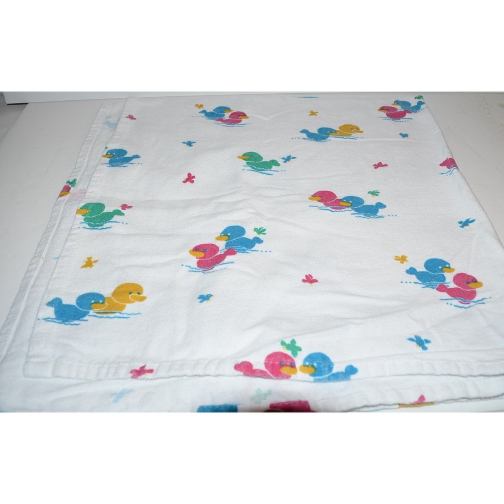 Kuddle-Up Medline Hospital Cotton Baby Duck Blanket Swaddling Newborn